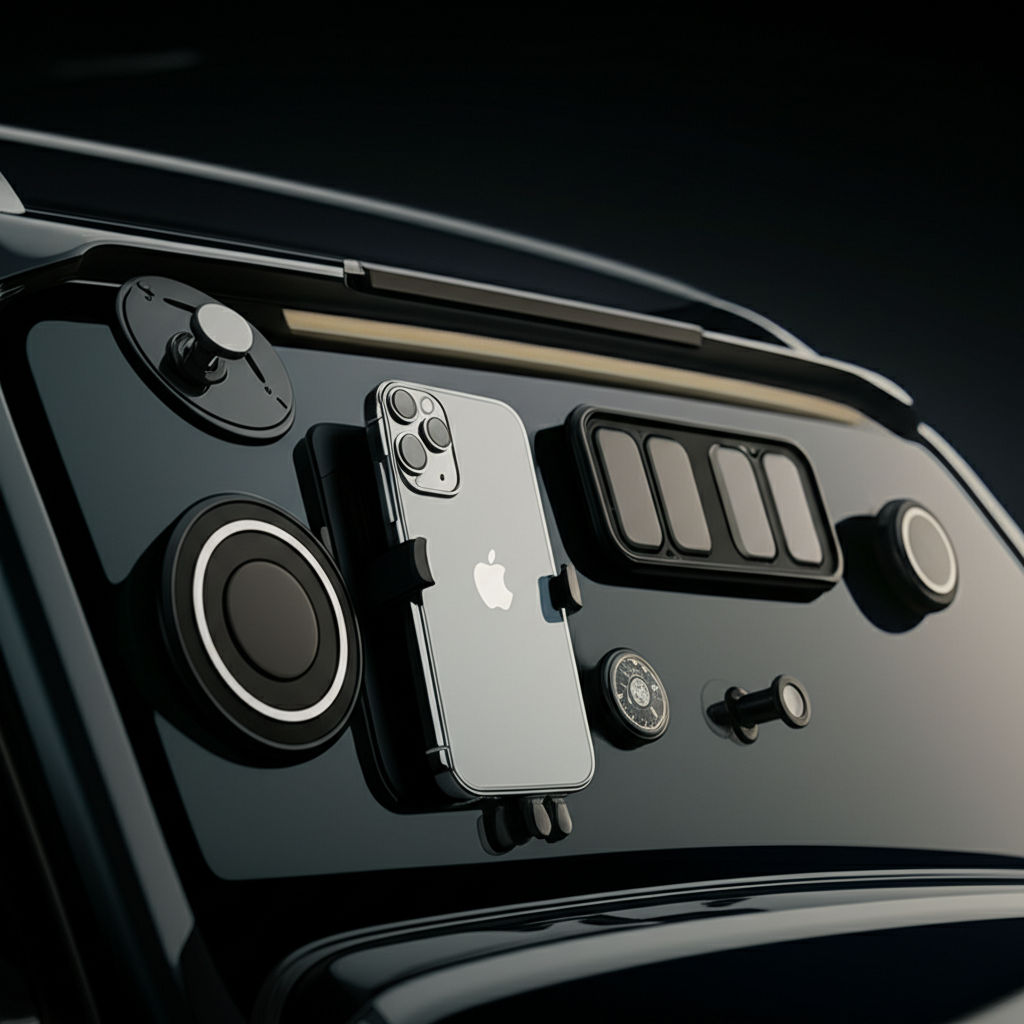 Transform your car with magnetic accessories! Enjoy effortless convenience, versatility & sleek design for phone mounts, organization & more. Simplify your driv...