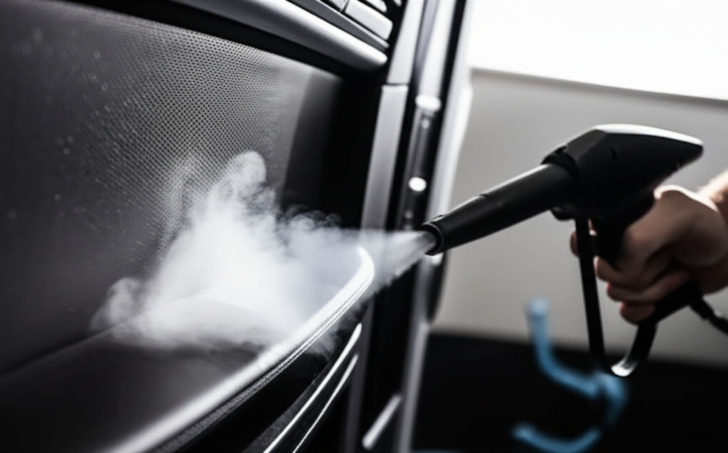 Unlock a pristine, healthier car! Discover how automotive steam cleaners deep clean & sanitize, eradicating germs, mold, and allergens for a truly hygienic ride...
