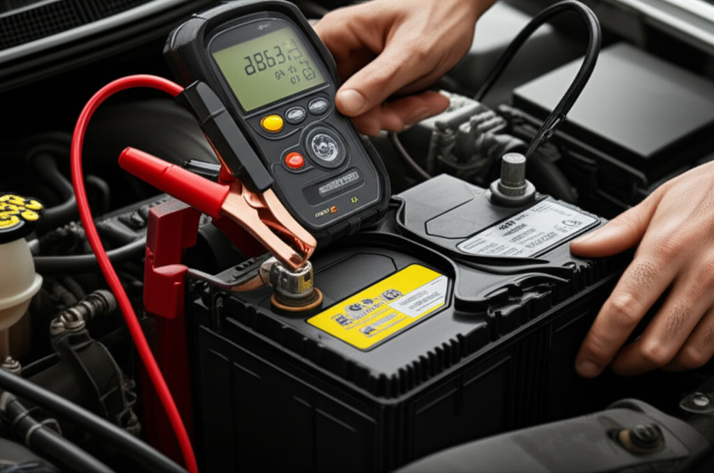 Unlock your car's power! Learn to use an automotive battery tester to diagnose battery health, prevent breakdowns, and save money.